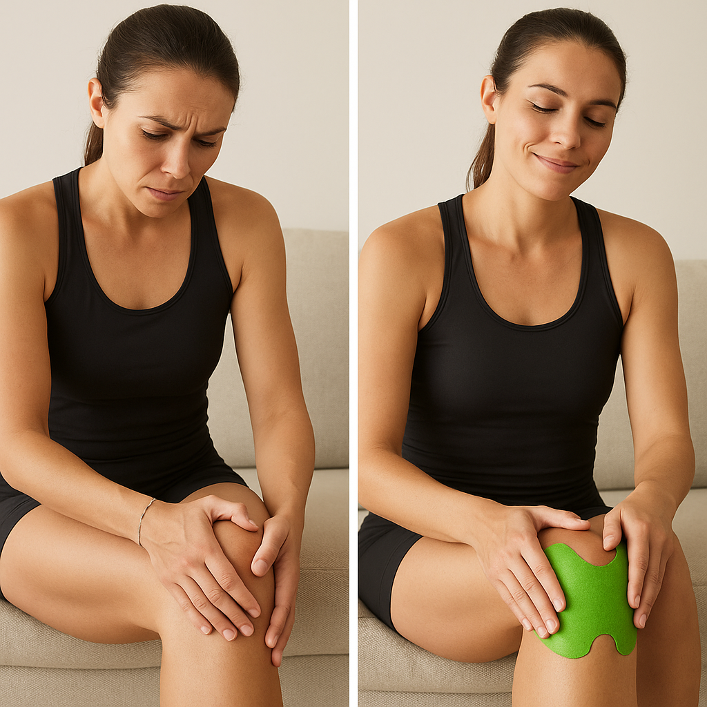 Parche termico para dolor de rodillas l Hanel® (10 unidades)